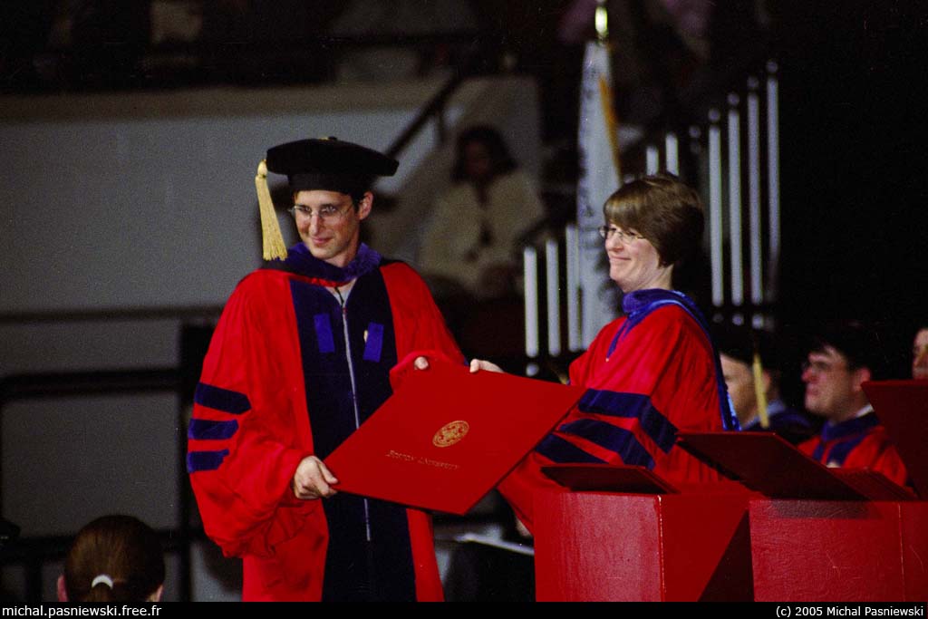 Click to view full size image
 ============== 
Dave gets his diploma
