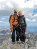 The summit of Grand Teton (4197m)